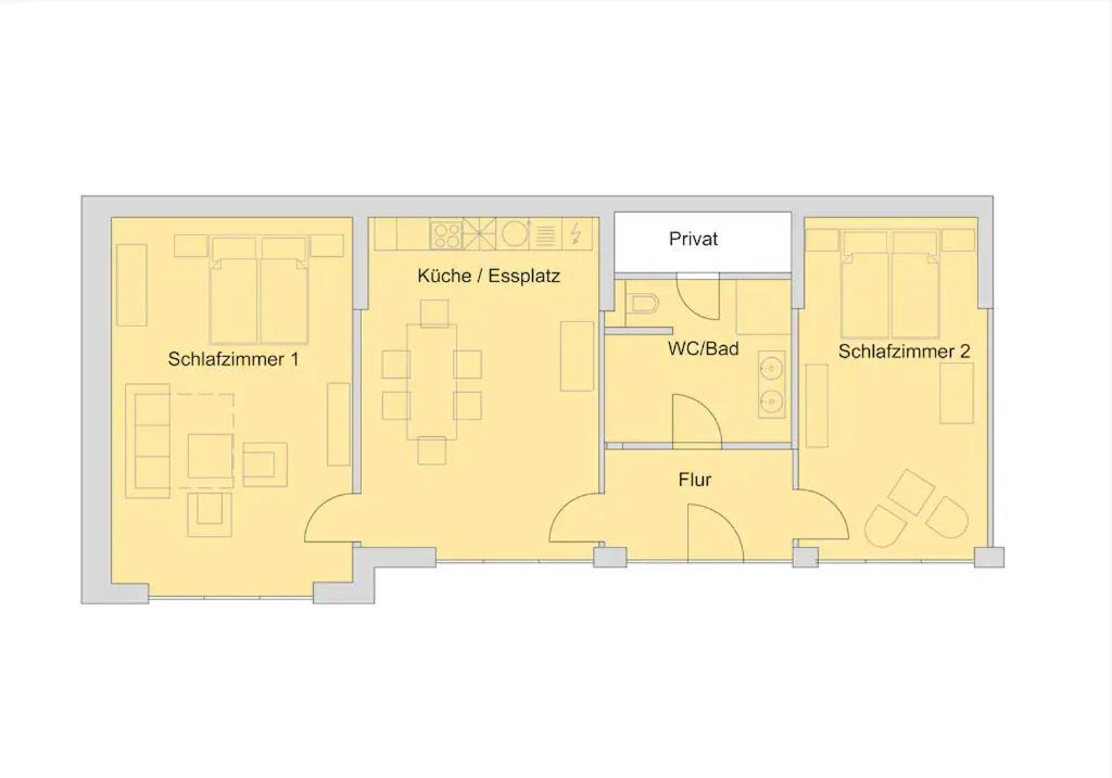 Lincoln-Loft Weimar Apartman Kültér fotó